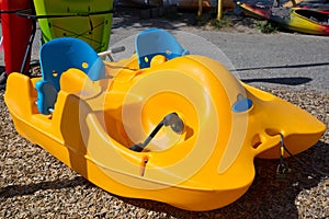 Pedal Boat on beach