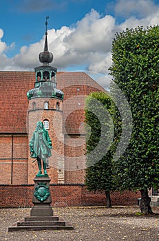 Peder Griffenfeld bronze statue, Copenhagen, Denmark