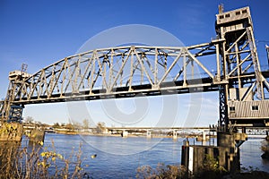 Pedestrian Bridge in Little Rock photo