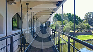 Pedestrian bridge - puente peatonal photo