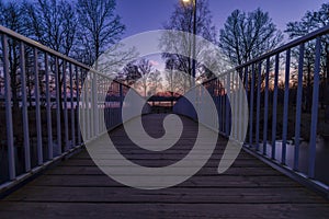 Pedestrian bridge, VÃ¤rnamo, Sweden