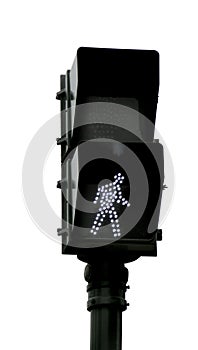 Pedestrian crossing sign