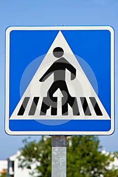 Pedestrian Crossing Sign