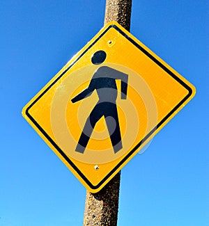 Pedestrian Crossing Sign photo