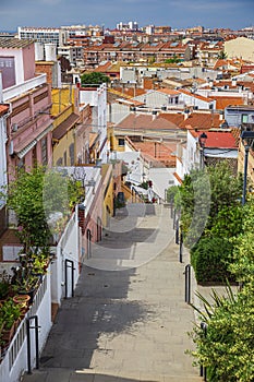 Pathway of Malgrat de Mar Costa Brava photo