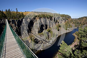 Pedestrian Suspension Bridge