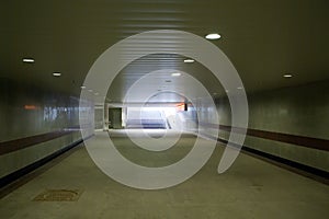 Pedestrian Underground Tunnel