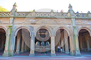 The pedestrian underpass at Bethesda Terrace, Central Park, New York City