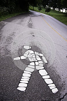 Pedestrian Walkway in Louisville, Kentucky