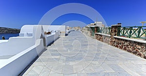 Pedestrian way, Oia, Santorini, Greece