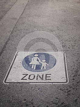 Pedestrian zone