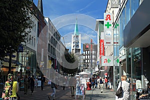 Pedestrian zone in Gelsenkirchen