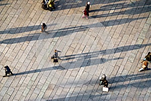 Pedestrianised zone