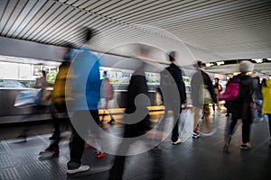 Pedestrians in Centra