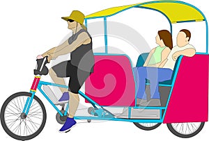 Pedicab photo