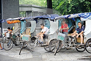 Pedicab Taxi Driver