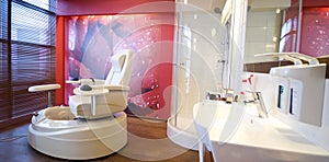 Pedicure room