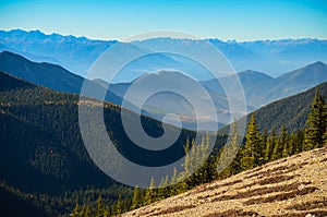 Pedley Pass Landscape in Fall