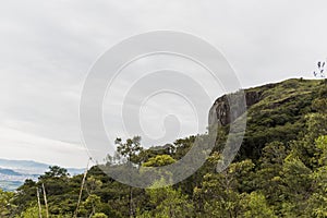 Pedra Branca mountain in PalhoÃ§a Santa Catarina Brazil