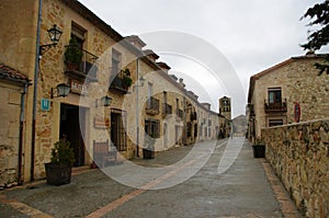 Pedraza medieval village, Spain photo