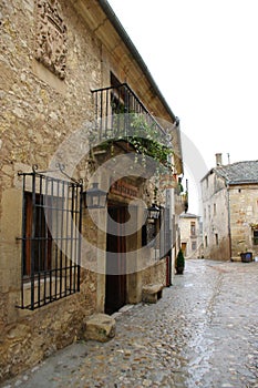 Pedraza medieval village, Spain photo