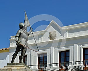 Pedro de Valdivia in Villanueva de la Serena