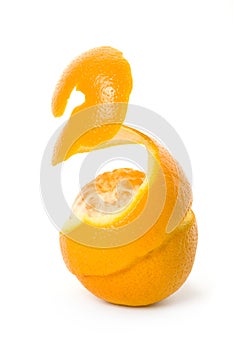 Peel of an orange