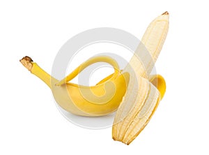 Peeled banan
