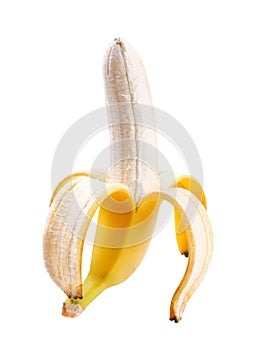 Peeled banana