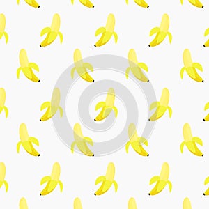 Peeled Banana Pattern Design