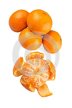 Peeled Mandarin Orange Fruit VIII