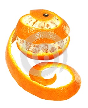 Peeled orange