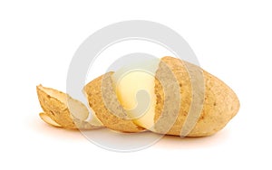 Peeled potato