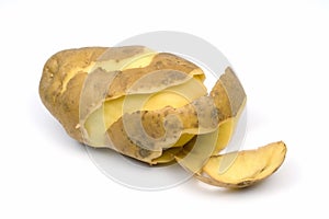Peeled potato