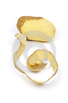 Peeled potato