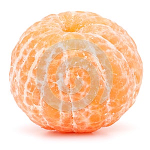 Peeled tangerine or mandarin fruit