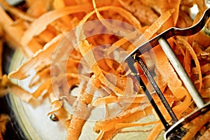 Peeling Carrots