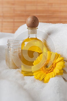 Peeling Cream and Flower Oil
