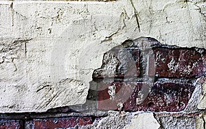 Peeling old wall