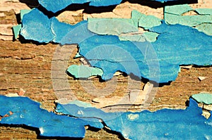 Peeling paint