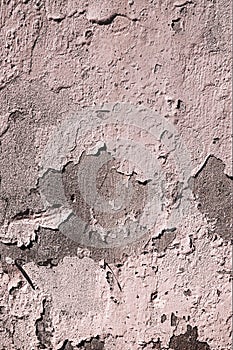 Peeling paint texture of cement wall