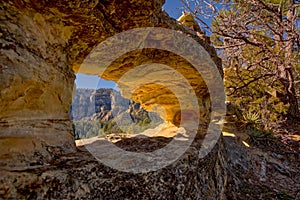 The Peep Holes along Telephone Trail Sedona AZ