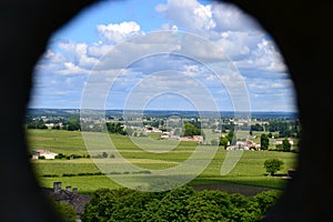 Peephole landscape