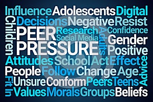 Peer Pressure Word Cloud
