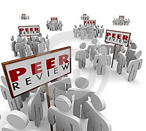 Peer Review Groups People Evaluate Confirm Feedback Work Finding