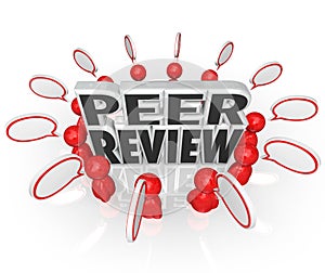 Peer Review People Comments Evaluation Assessment Words