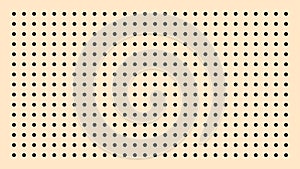 Peg board perforated texture.