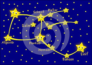 Pegasus constellation