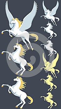 Pegasus Unicorn Stallion