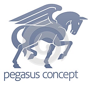 Pegasus Winged Horse Concept